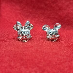 Vintage Classic Pandora Disney Mickey & Minnie Mouse Charms S925